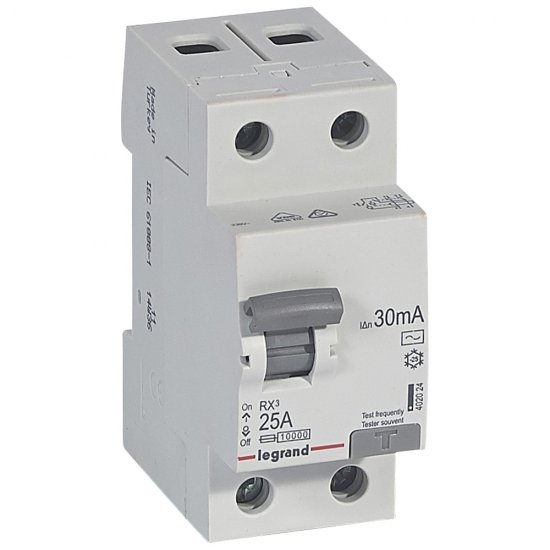 УЗО Legrand RX3 2P 25 А 30 мА 10 кА АС