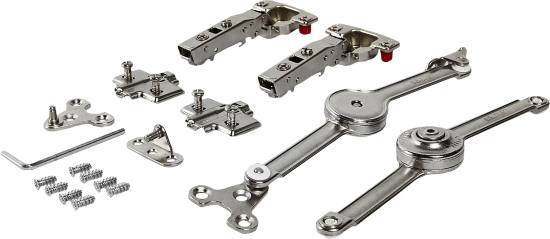 Механизм подъемный Performa Lid Stay 37 Axes сталь цвет серебро