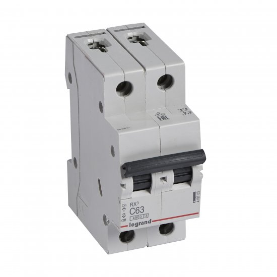 Автоматический выключатель Legrand RX3 2P C63 А 4.5 кА