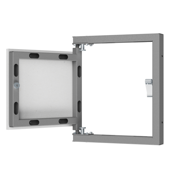 Люк ревизионный скрытый нажимной Эвент Форс сталь под плитку 60x60 см