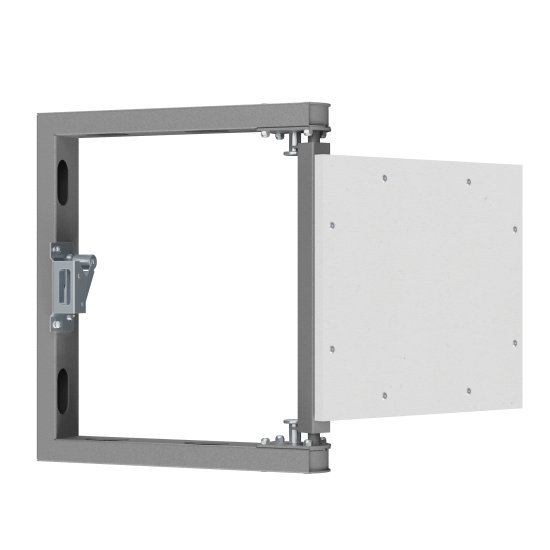 Люк ревизионный скрытый нажимной Эвент Форс сталь под плитку 60x60 см