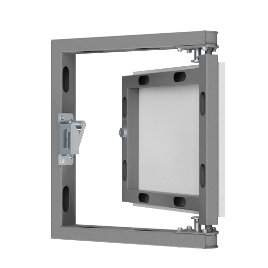 Люк ревизионный скрытый нажимной Эвент Форс сталь под плитку 60x60 см