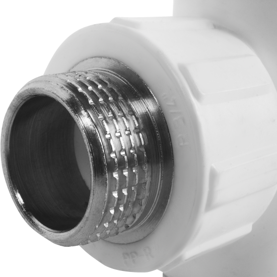 Тройник комбинированный Политэк 25x3/4