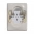 Розетка Systeme Electric Glossa встраиваемая платина (GSL001220)