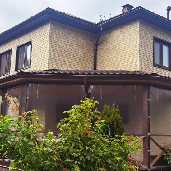 Клинкерная плитка для фасада BestPoint Retro brick Salt (32 шт.= 0,5 кв.м) бежево-коричневая 245х65х8,5 мм