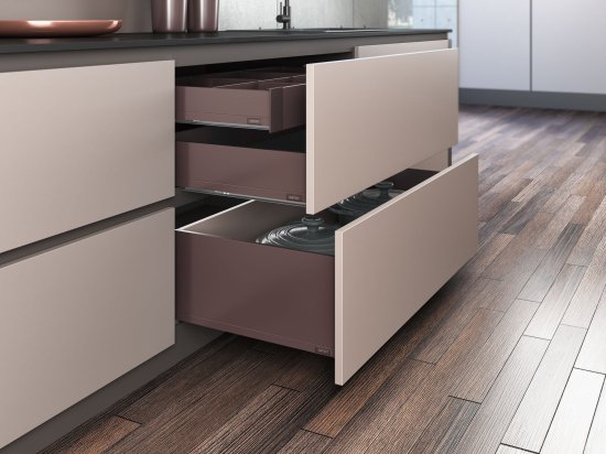 Панель для внутреннего ящика DIF80/S 76x10x11 см алюминий антрацит