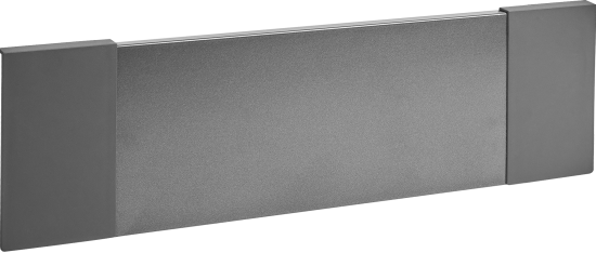 Панель для внутреннего ящика DIF40/S 36x10x11 см алюминий антрацит
