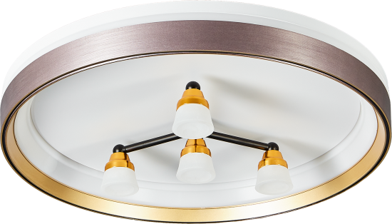 Люстра потолочная светодиодная De City Норден 96 Вт с пультом управления