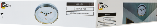 Люстра потолочная светодиодная De City Норден 96 Вт с пультом управления