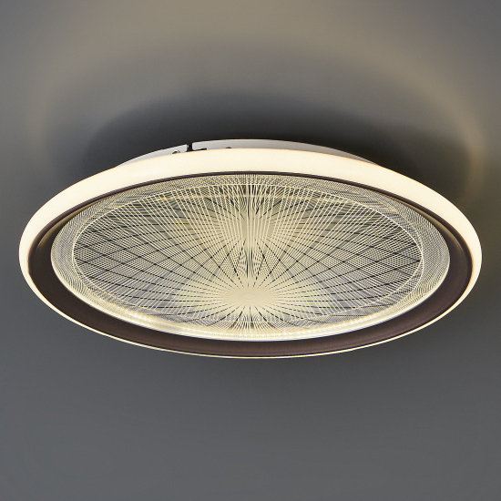 Люстра потолочная светодиодная DeMarkt Норден 82 Вт 220 В с пультом управления