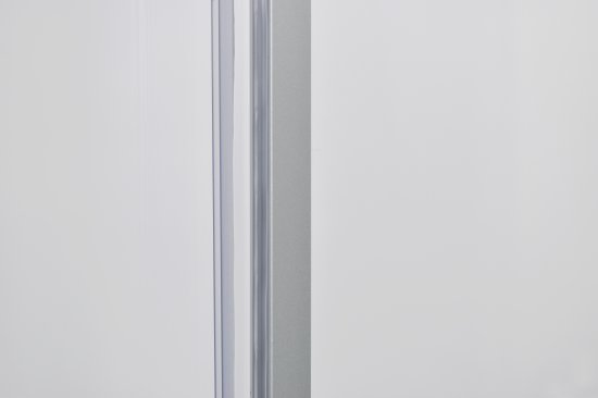 Душевая ширма Метакам квадратная 80x80x185см цвет профиля хром раздвижная стекло 4мм прозрачное