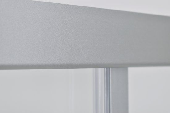 Душевая ширма Метакам квадратная 80x80x185см цвет профиля хром раздвижная стекло 4мм прозрачное