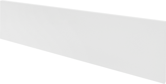 Фасад комода Лион 79.6x22x1.6 см ЛДСП цвет белый