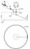 Люстра потолочная светодиодная Семь Огней 54W SF7133/1C-WT регулируемый белый свет цвет белый