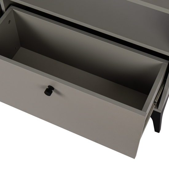 Тумба под телевизор Kub Моно 140x54x32 см ЛДСП цвет серый