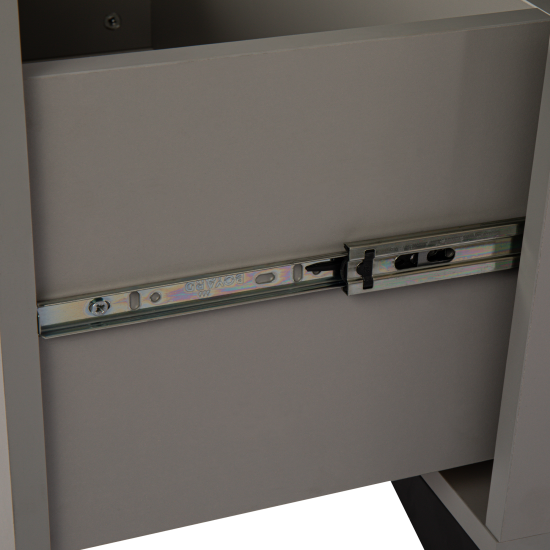 Тумба под телевизор Kub Моно 140x54x32 см ЛДСП цвет серый