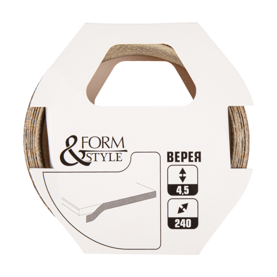 Кромка с клеем для столешницы Верея 240x4.5 см цвет коричневый