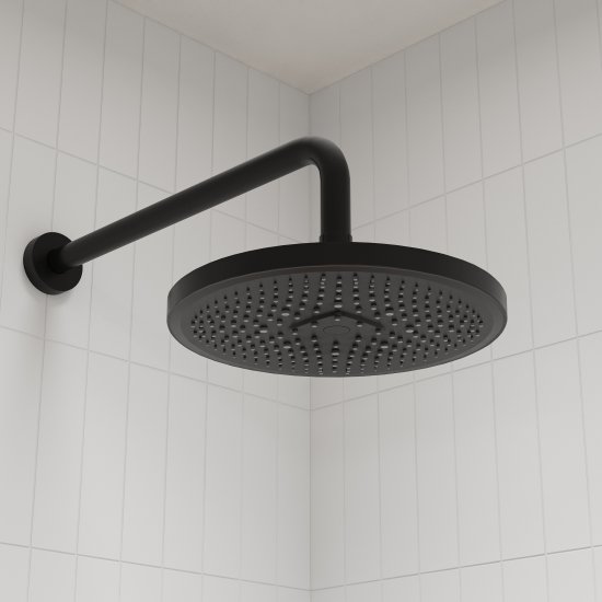 Душевая система Iddis Odda ODDBL03i68 скрытого монтажа цвет черный матовый