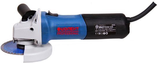 УШМ сетевая Фиолент МШУ13-9-125, 1100 Вт, 125 мм