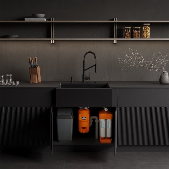 Измельчитель пищевых отходов Omoikiri Nagare Slim 900 550 Вт 3000 об./мин (4995062)