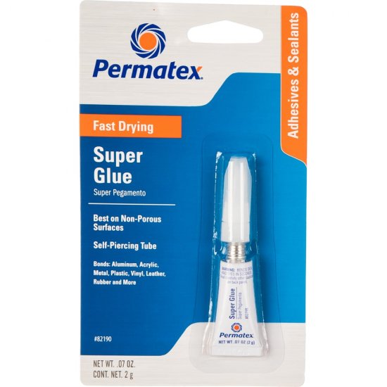 Суперклей PERMATEX СУПЕР ПЕГА