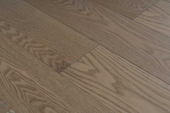 Паркетная доска однополосная «Ясень серый» лак 0.909 м²