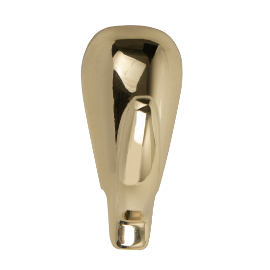 Крючок мебельный Ajax MB-LM/K-001 5x5.8x1 см цвет золотой
