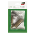 Крючок мебельный Ajax MB-LM/K-001 5x5.8x1 см цвет бронза