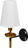 Настенный светильник Arte Lamp Riccardo под лампу цвет черный