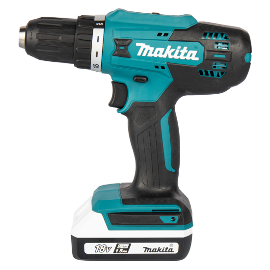 Дрель-шуруповерт аккумуляторная Makita DF488D002, 18 В Li-ion 2x1.5 Ач