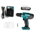 Дрель-шуруповерт аккумуляторная Makita DF488D002, 18 В Li-ion 2x1.5 Ач