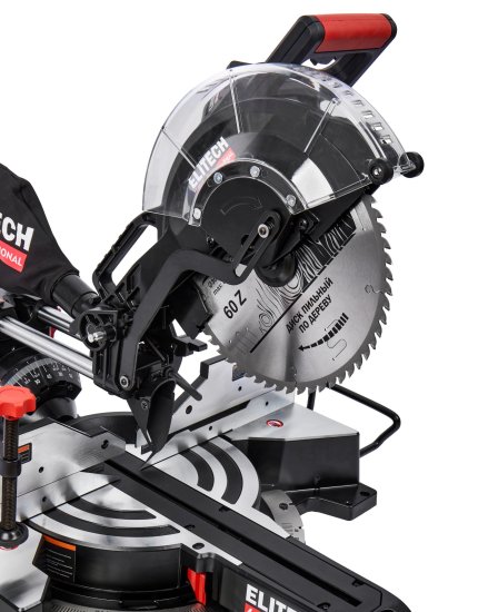 Пила торцовочная сетевая Elitech HD MS2030C, 2000 Вт, 305 мм