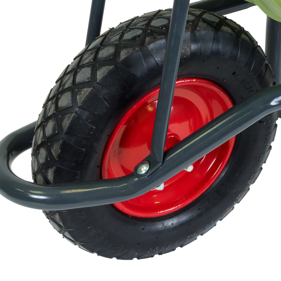 Тачка садовая одноколесная 175 кг/110 л