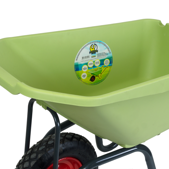 Тачка садовая одноколесная 175 кг/110 л