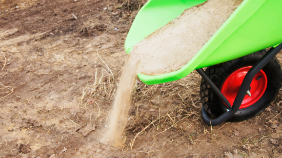 Тачка садовая одноколесная 175 кг/110 л