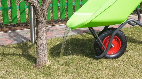 Тачка садовая одноколесная 175 кг/110 л