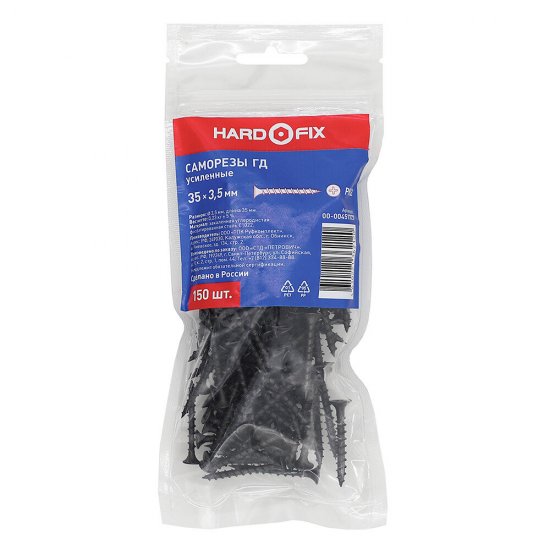 Саморезы ГД 35x3,5 мм усиленные Hard-Fix (150 шт.)