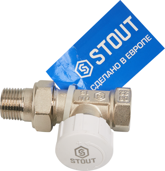 Термостатический клапан Stout SVT-0001-000015 1/2