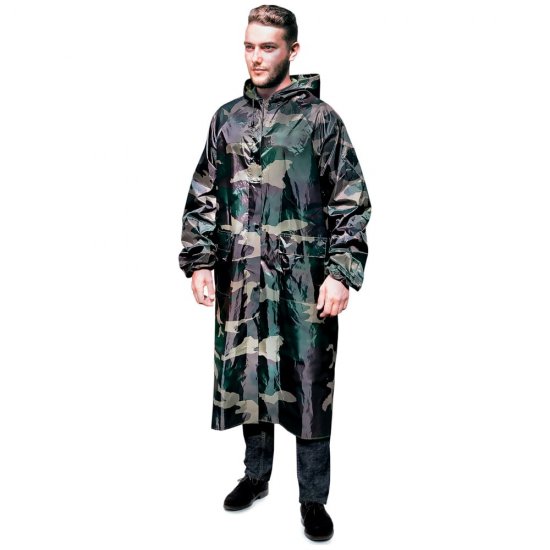 Дождевик-плащ Inbloom Камуфляж