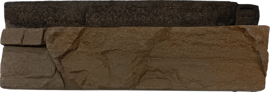 Камень искусственный White Hills Фьорд Лэнд темно-коричневый 0.8 м²