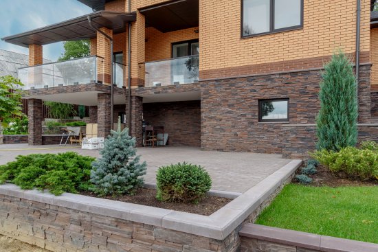 Камень искусственный White Hills Фьорд Лэнд темно-коричневый 0.8 м²