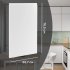 Фасад для кухонного шкафа Токио 39.7x76.5 см Delinia ID МДФ цвет белый