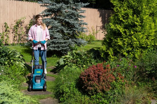 Газонокосилка электрическая Makita ELM4120 1600 Вт 41 см