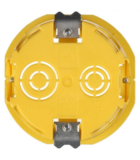 Коробка установочная Systeme Electric для гипсокартона d68х45 мм IP20 (IMT351501)