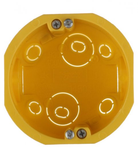 Коробка установочная Systeme Electric для гипсокартона d68х47 мм IP30 (LEX1450414R)