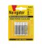 Батарейка Navigator AAA мизинчиковая LR03 1,5 В (4 шт.)