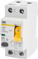 УЗО IEK ВД1-63 2Р 63 А 300 мА 4.5 кА AC