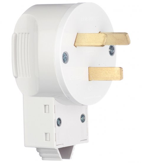 Вилка силовая угловая для электроплит Blanca с заземлением 2Р+N 32 А 250 В IP20