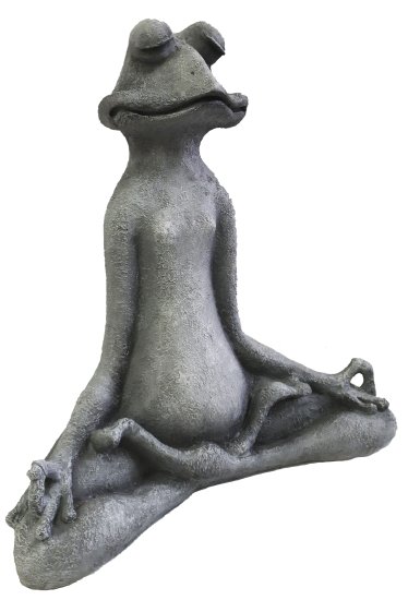 Фигура садовая «Лягушка Хочу в отпуск» высота 49 см