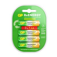 Аккумулятор GP Batteries АА пальчиковый LR6 1,2 В 2700 мАч (4 шт.)